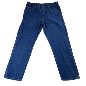 Wrangler 3K Blue Jeans Men Size 38x32 Relaxed Fit